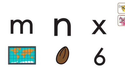 Put Six Nuts on the Map—Practice Sounds with a Phonics Chant!